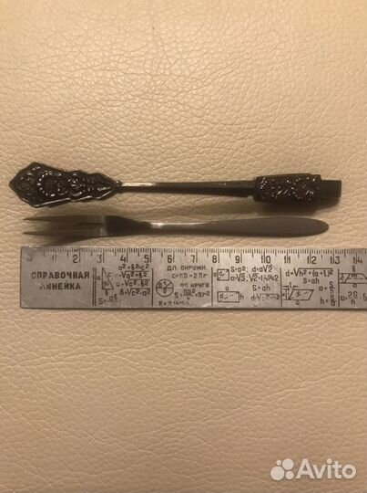 Щипчики, вилка, точилка, ложка