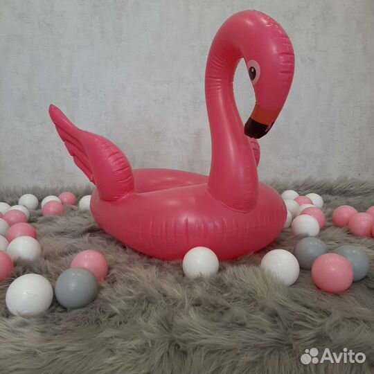 Надувной фламинго детский