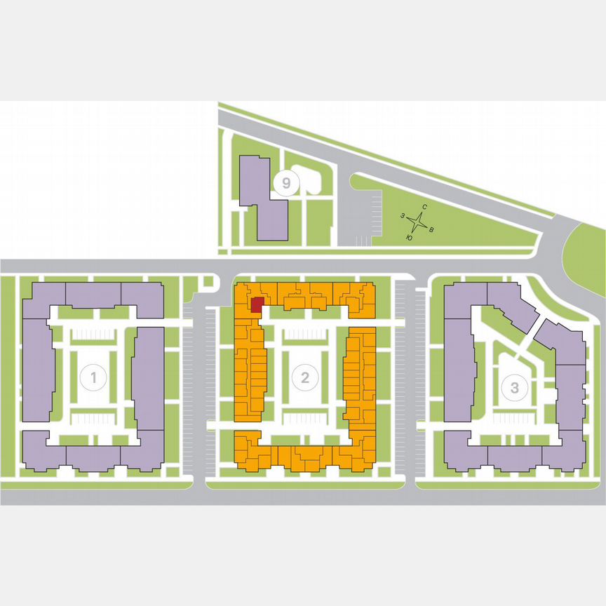 1-к. квартира, 43,9 м², 1/4 эт.