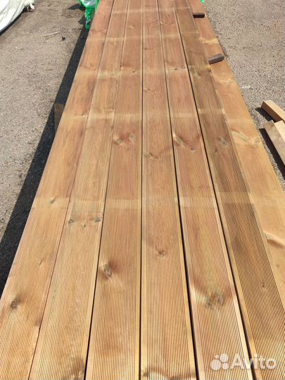 Доска Террасная импрегнированная 28х145х5100мм