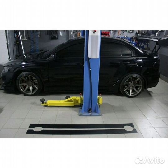 Сплиттеры порогов Mitsubishi Lancer 10