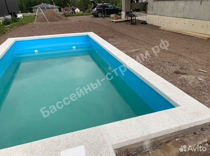 Бассейн 6х3х1,5 от производителя,ступени Стандарт