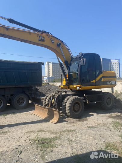 Колёсный экскаватор JCB JS 160W, 2008