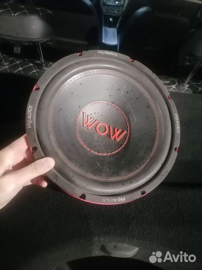 Блин от subwoofer