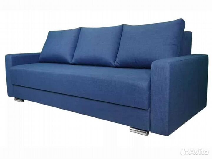 Диван еврокнижка с подлокотниками