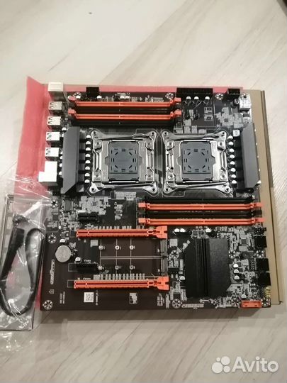 Материнская плата двухпроцессорная Lga 2011v3 x99