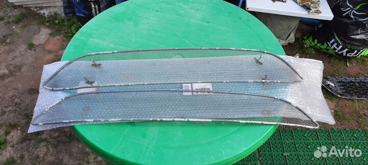 Защитная сетка радиатора Форд Фокус 3 рейстайлинг