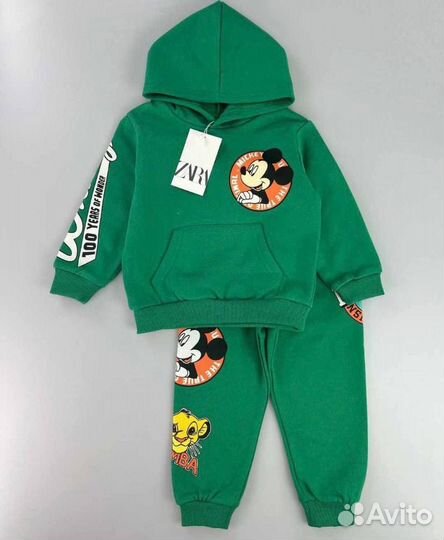 Костюм zara флис