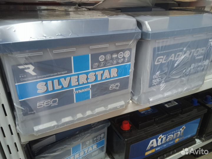 Аккумулятор новый 60Ач на Ваз