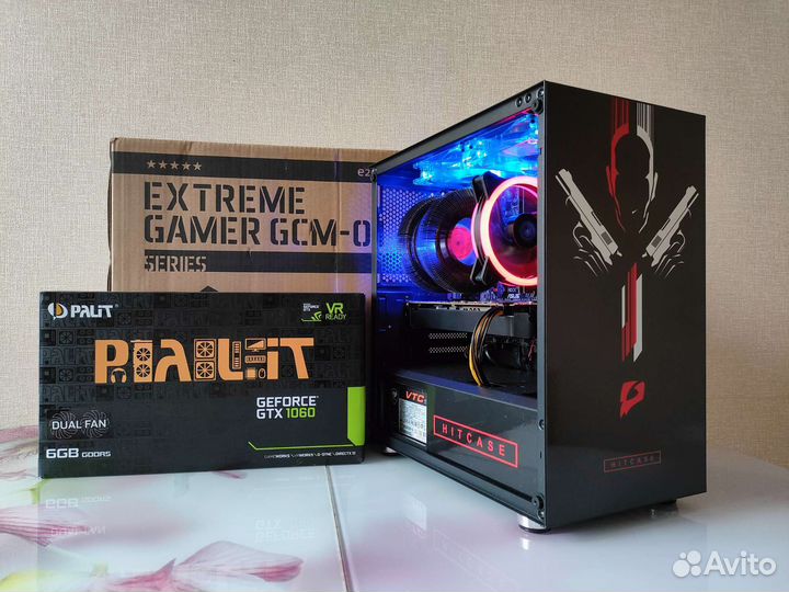 Intel i5-7600 (4,1GHz) SSD\HDD + GTX1060 (6Gb)