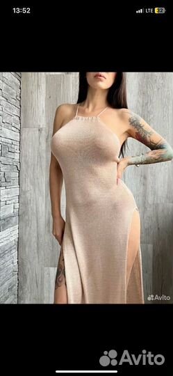 Платье туника пляжное новое