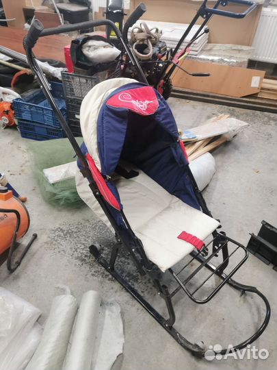 Коляска санки