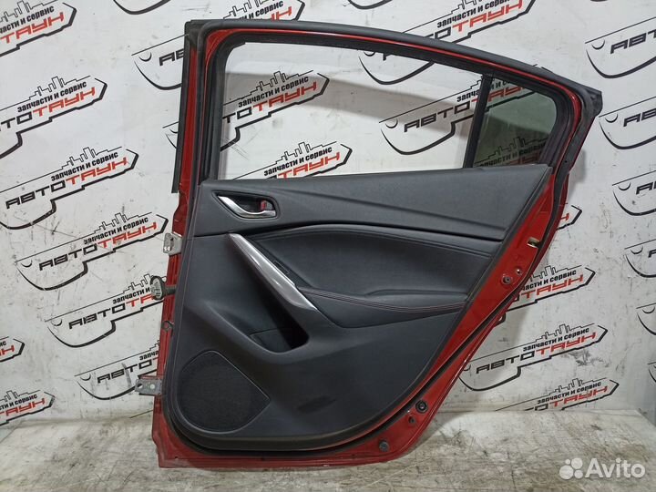 Дверь mazda atenza mazda6 GJ GJ2AP GJ2FP GJ5FP gjefp GHY17202XA задняя правая sedan красный, 41V S36