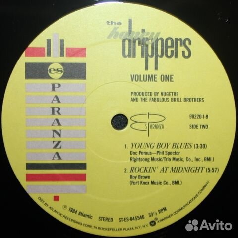 The Honeydrippers / Volume One (12