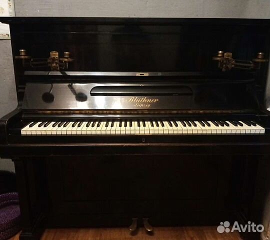 Старинное пианино Blüthner 1911 г