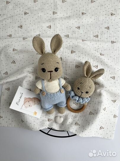 Вязаные игрушки ручной работы