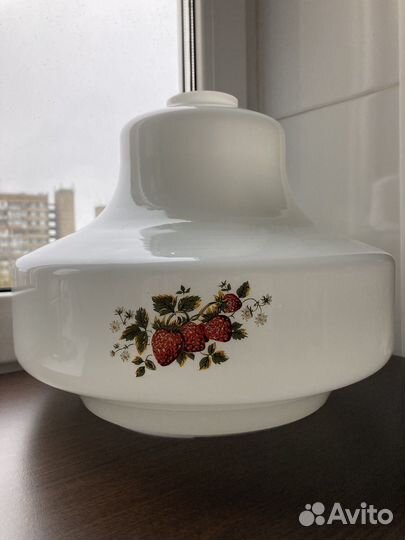 Плафон большой для люстры СССР