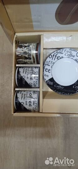 Кофейный сервиз на 6 персон