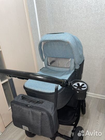 Коляска Adamex Reggio 3 в 1 идеальное состояние