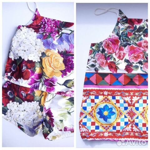 Костюм, Майка топ Dolce Gabbana original