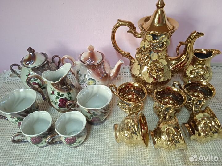 Чайные наборы и стаканы