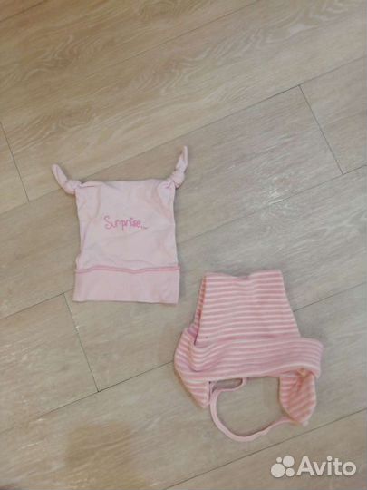 Панамы и шапки для девочки (новорожденных)