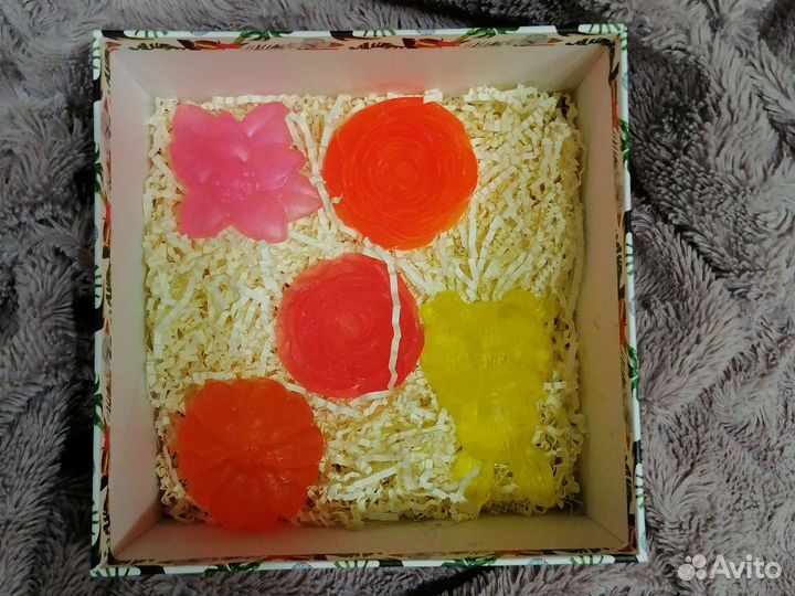 Мыло ручной работы набор в пакетике 300