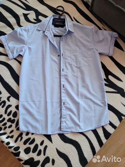 Рубашка школьная 146 для мальчика