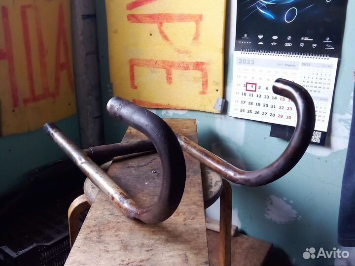 Приёмные трубы глушителей мотоцикла М72 / К750