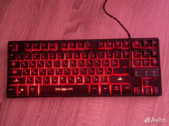 Клавиатура red square tesla tkl rgb