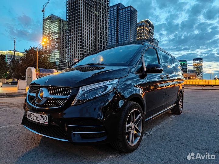 Трансфер такси минивэн Mercedes V класс