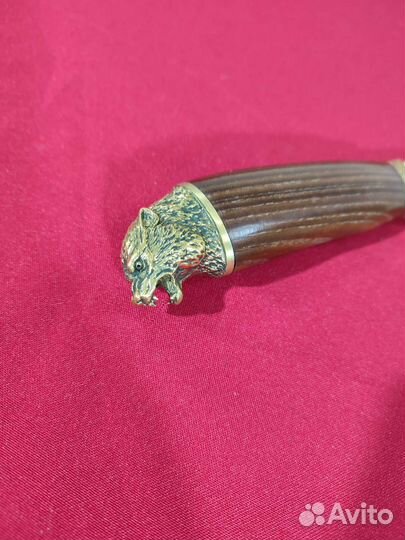 Нож охотничий волк