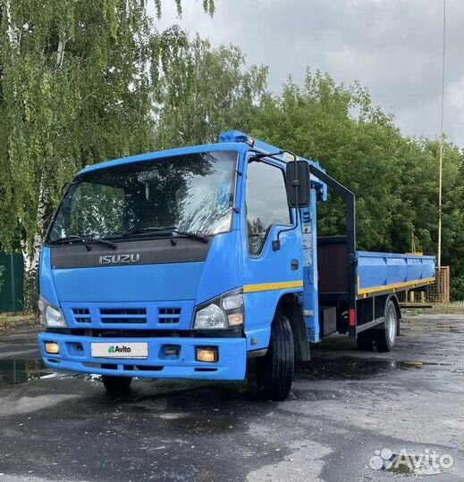 Isuzu NQR75 с КМУ, 2010