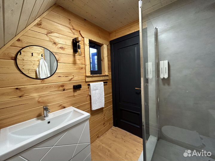 Баня c бассейном