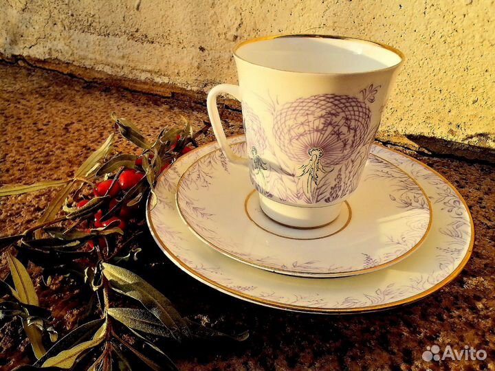 Кофейное трио. Одуванчик. лфз. СССР