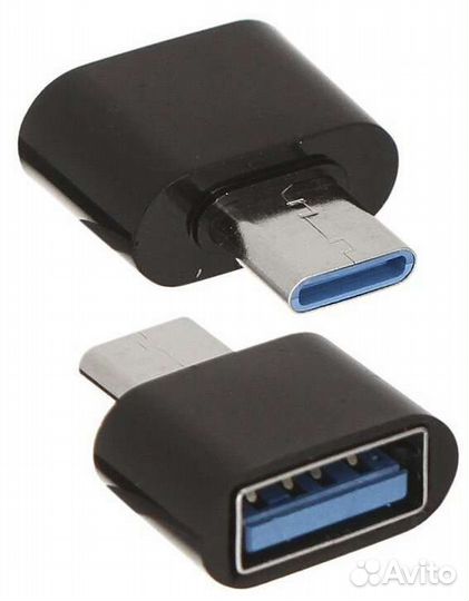 OTG переходник USB на Type-C и Micro-USB