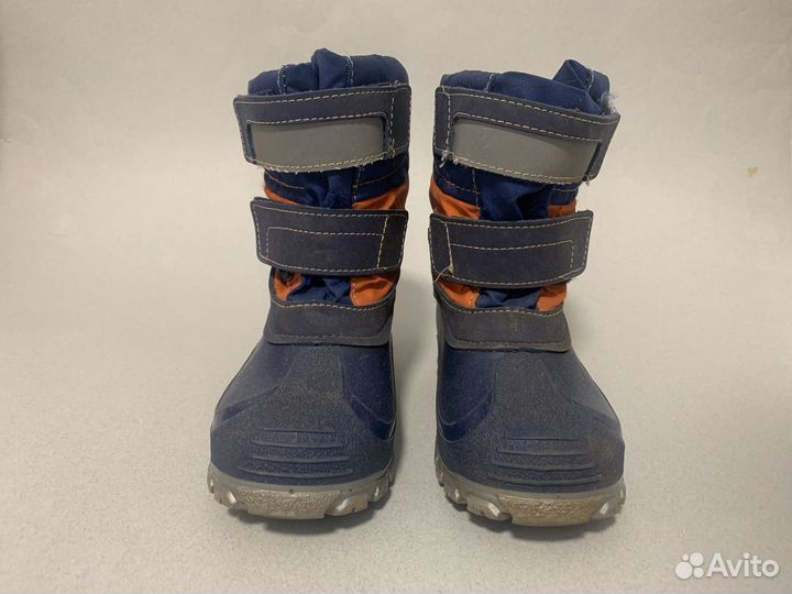 Ботинки детские сапоги зимние детские 28 обувь бу