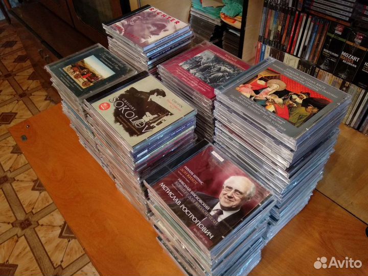 Коллекция CD дисков с классической музыкой
