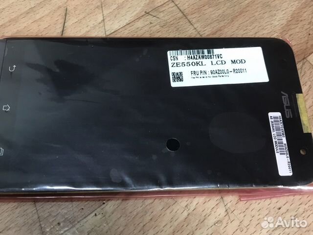 Экран в сборе Asus ze550kl