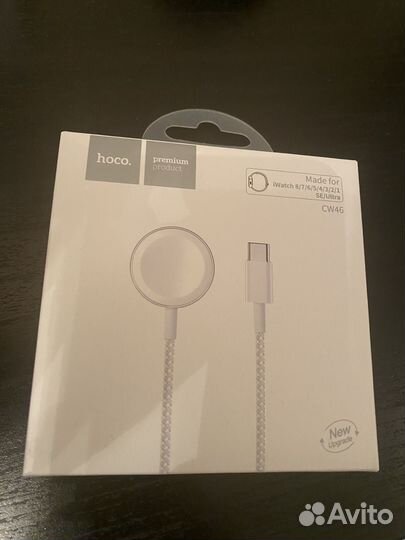 Hoco cw46 беспроводное зарядное для часов watch