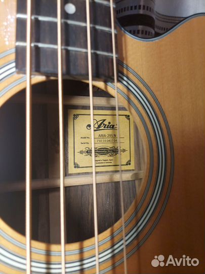 Акустическая бас гитара aria-295n