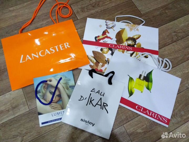 Брендовые подарочные пакеты в ассортименте