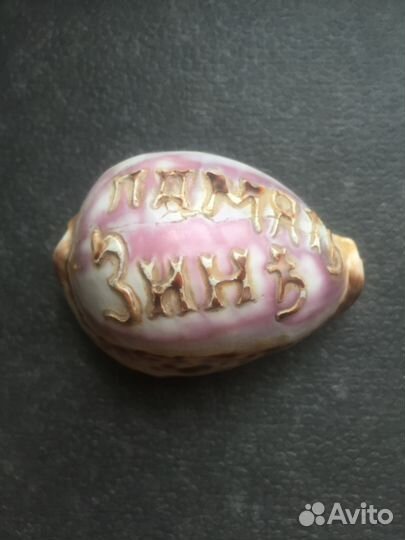 Продаю ракушку с надписью