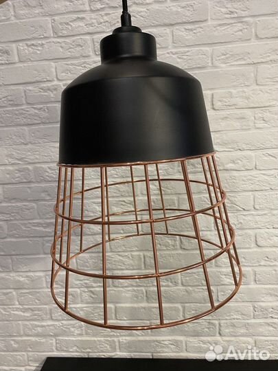Подвесные светильники в стиле лофт