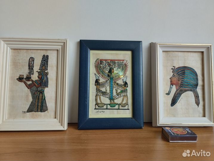 Картины на папирусе