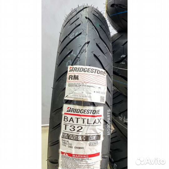Мотошина 120 70 18 Bridgestone T32