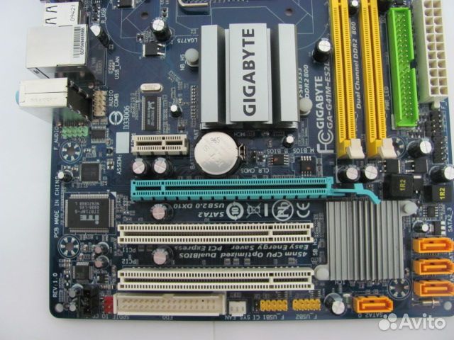 Материнская плата gigabyte GA-G41M-ES2L LGA775
