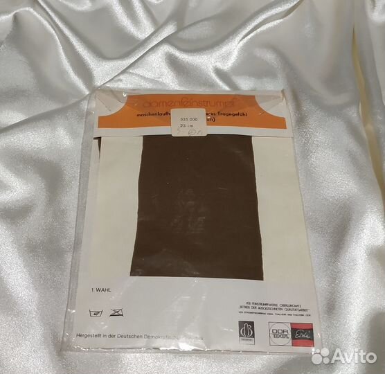 Чулки винтажные. ГДР. Новые