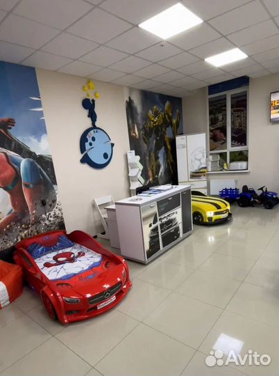 Кровать машина