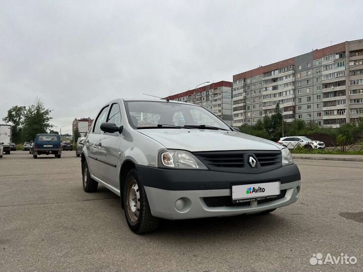 Renault Logan 1.4 МТ, 2008, 401 000 км